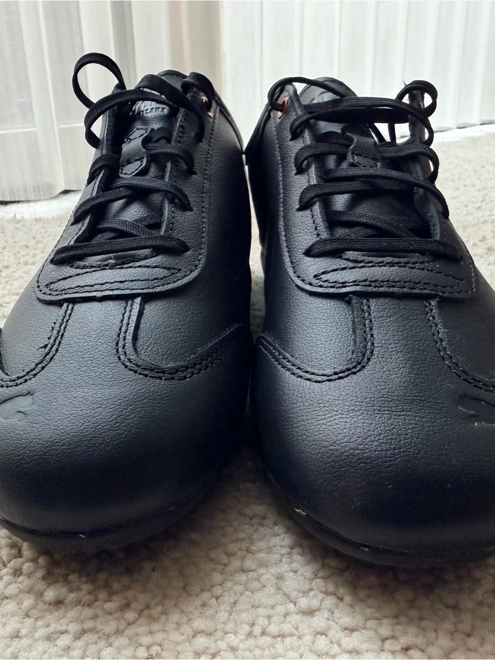Puma Black Leather Porsche Legacy Speedcat Sneaker